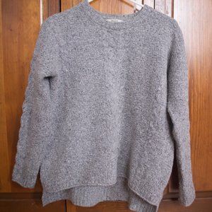 Madewell Gray Knit Sweater